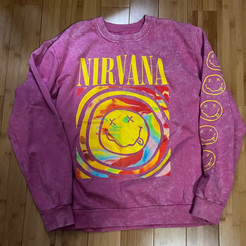 Nirvana sweatshirt size medium